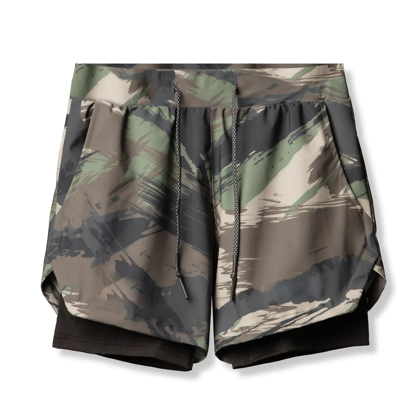 Men's Summer Quick-Dry Dual-Layer Running Shorts