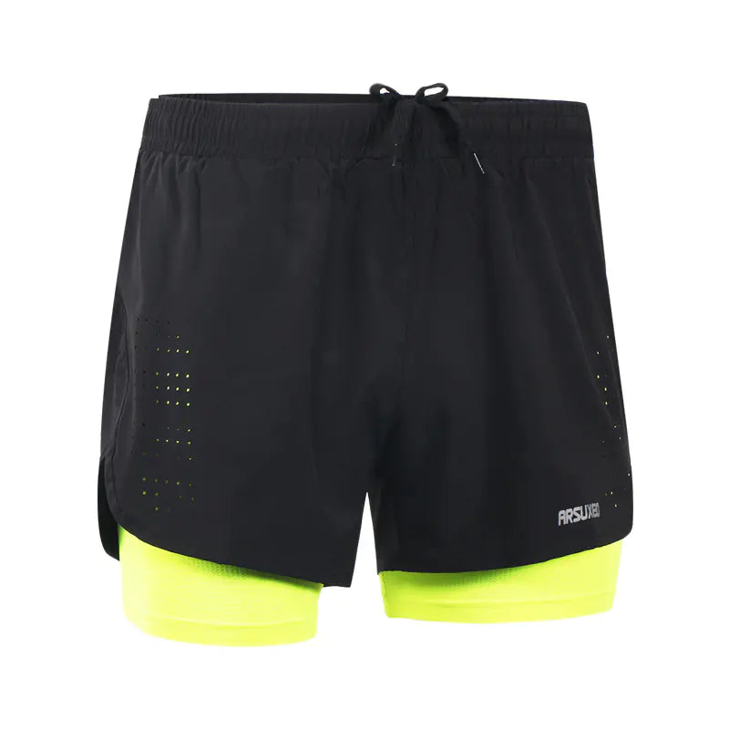 Men's Quick-Dry Running Shorts with Pockets for Summer