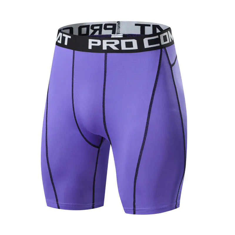 Men's Tight Fit Pro Training Running Shorts (Quick-Dry)