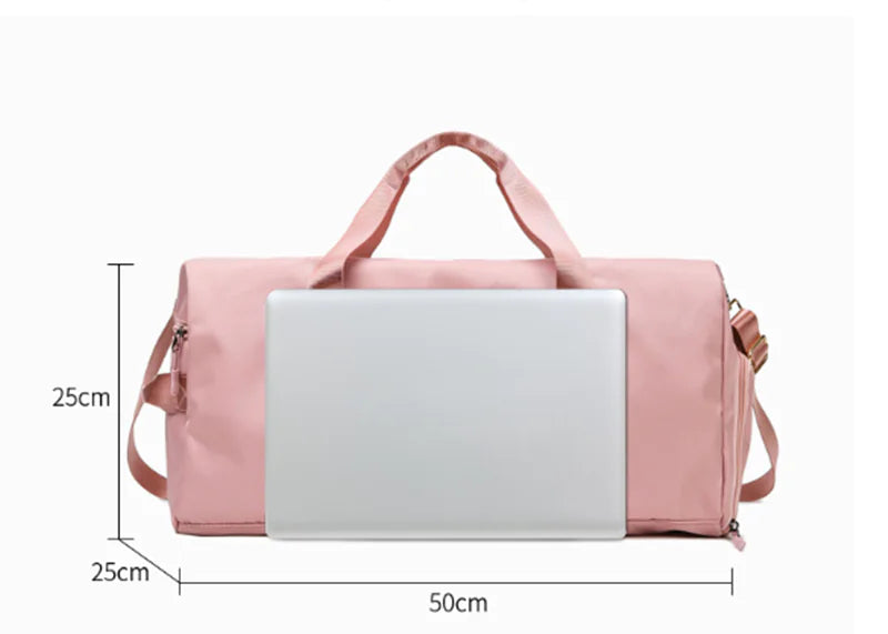 Sporty Elegance Fitness Tote