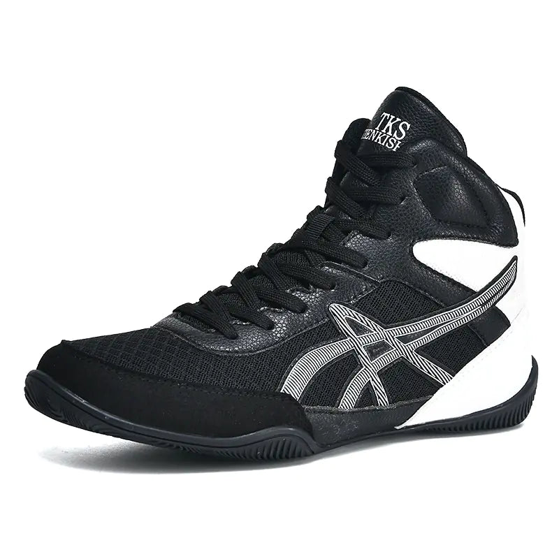 Men's Professional Wrestling and Boxing Training Shoes