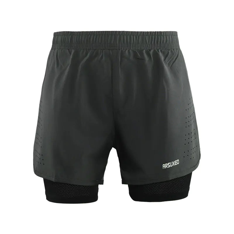 Men's Quick-Dry Running Shorts with Pockets for Summer