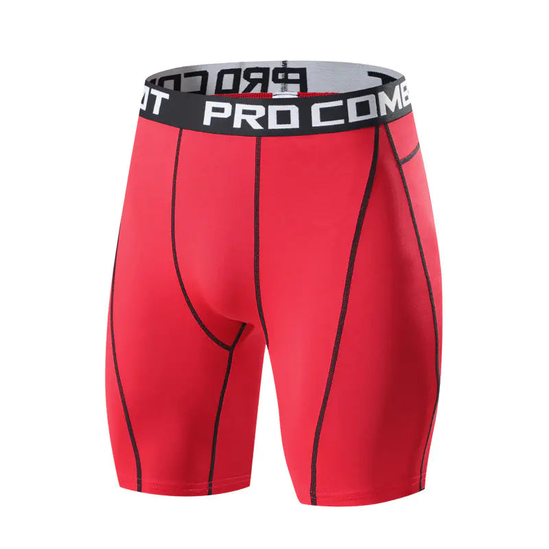 Men's Tight Fit Pro Training Running Shorts (Quick-Dry)