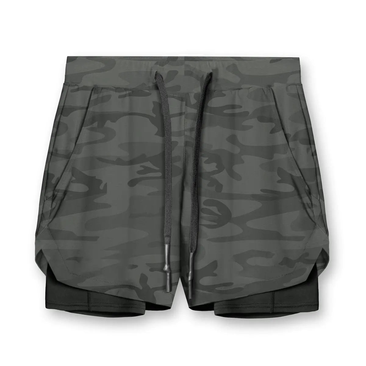 Men's Summer Quick-Dry Dual-Layer Running Shorts